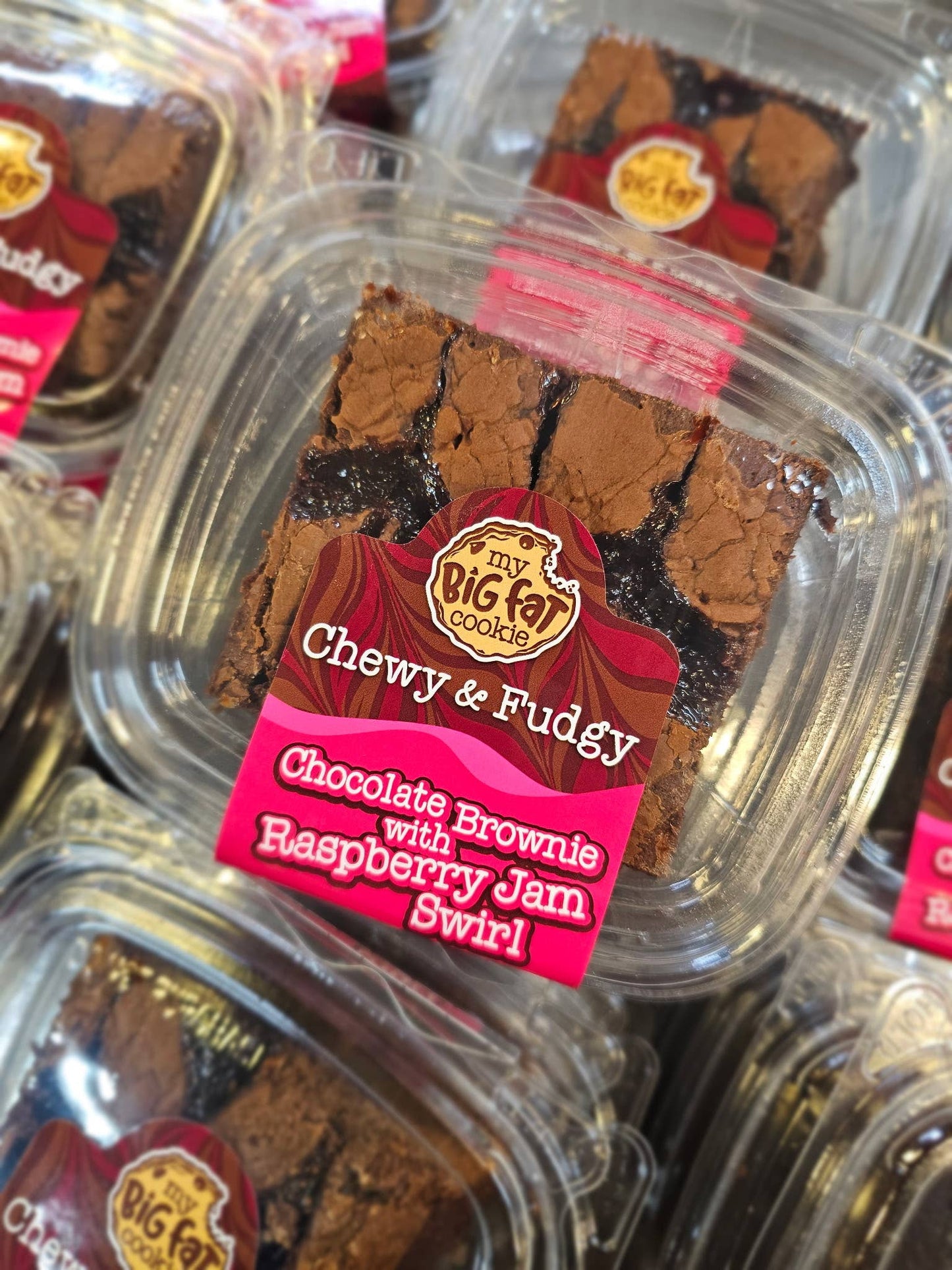 Brownie: Chocolate Raspberry