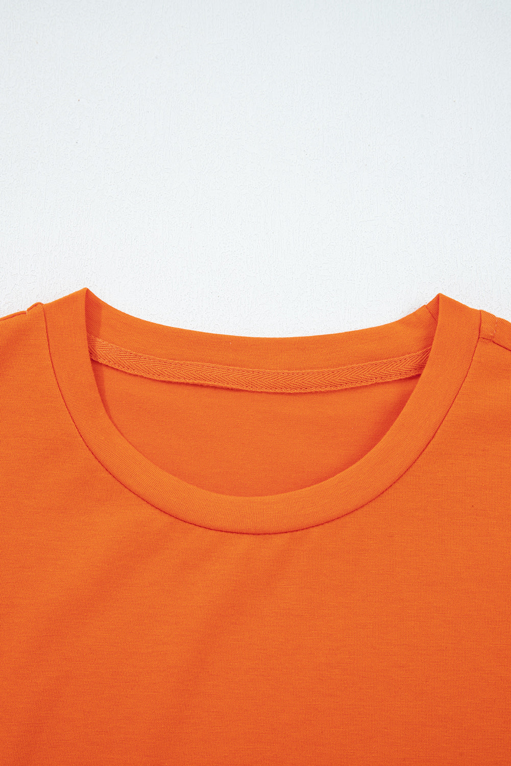 Plain Crew Neck Tee