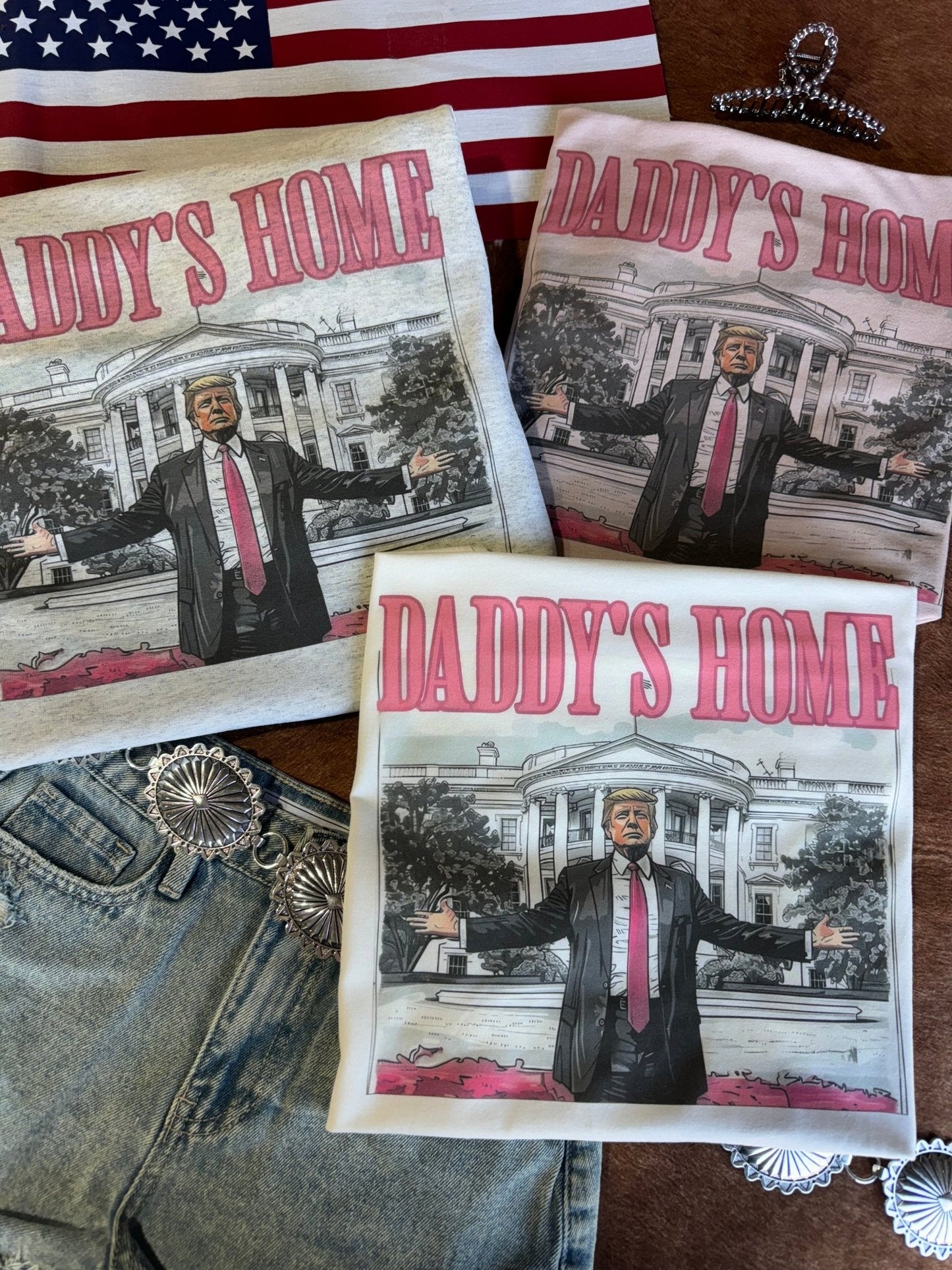 Daddy's Home Trump Graphic Sweatshirt