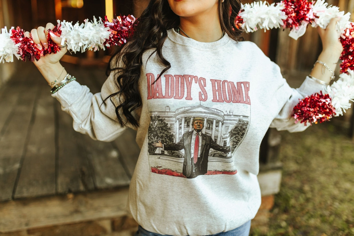 Daddy's Home Trump Graphic Sweatshirt