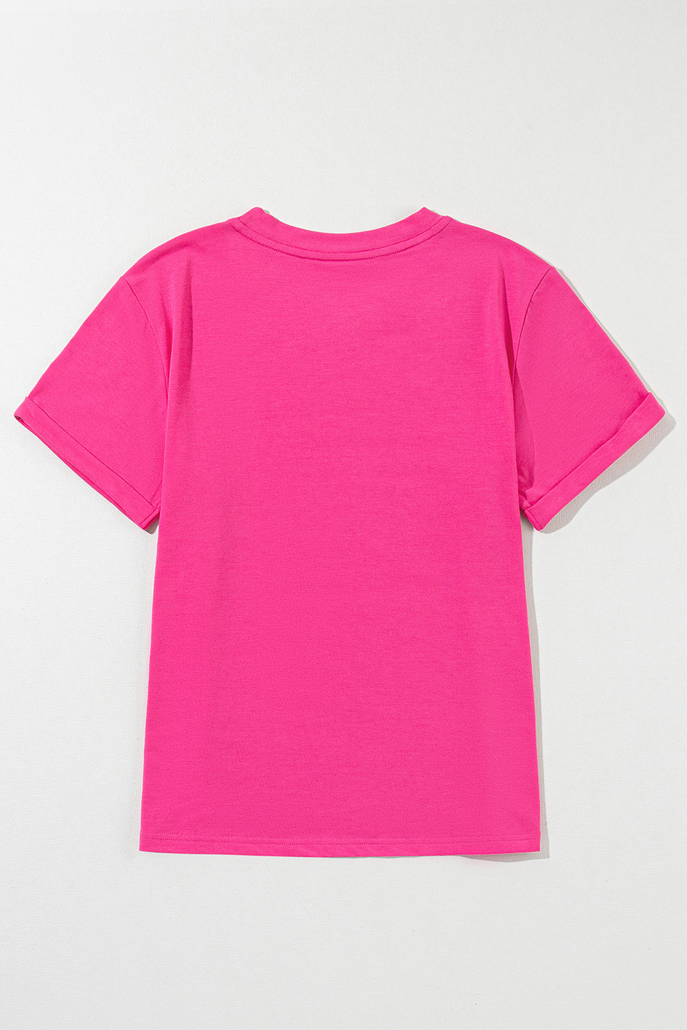 Plain Crew Neck Tee
