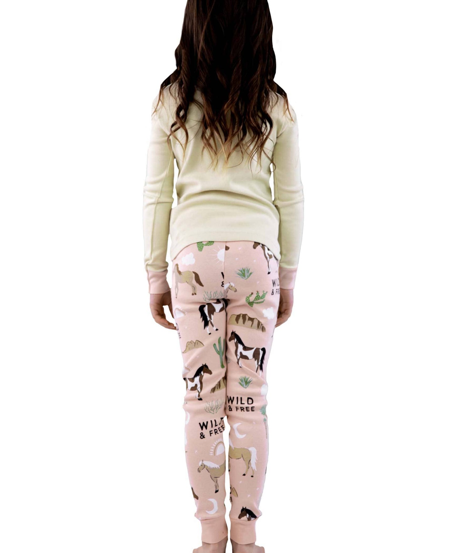 Wild Horses Long Sleeve Pajama Set by Lazy One