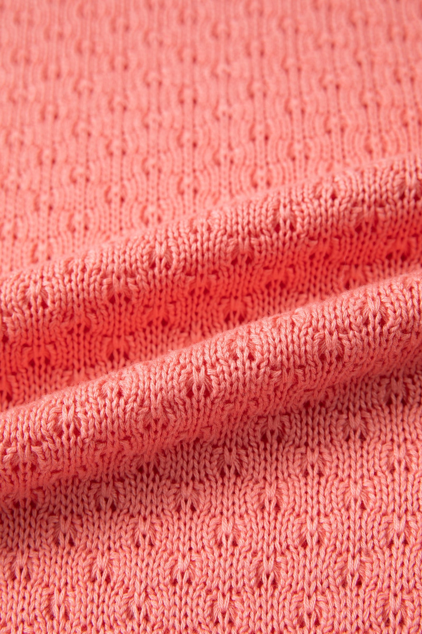 Ribbed Knit Drop Shoulder Long Sleeve Sweater
