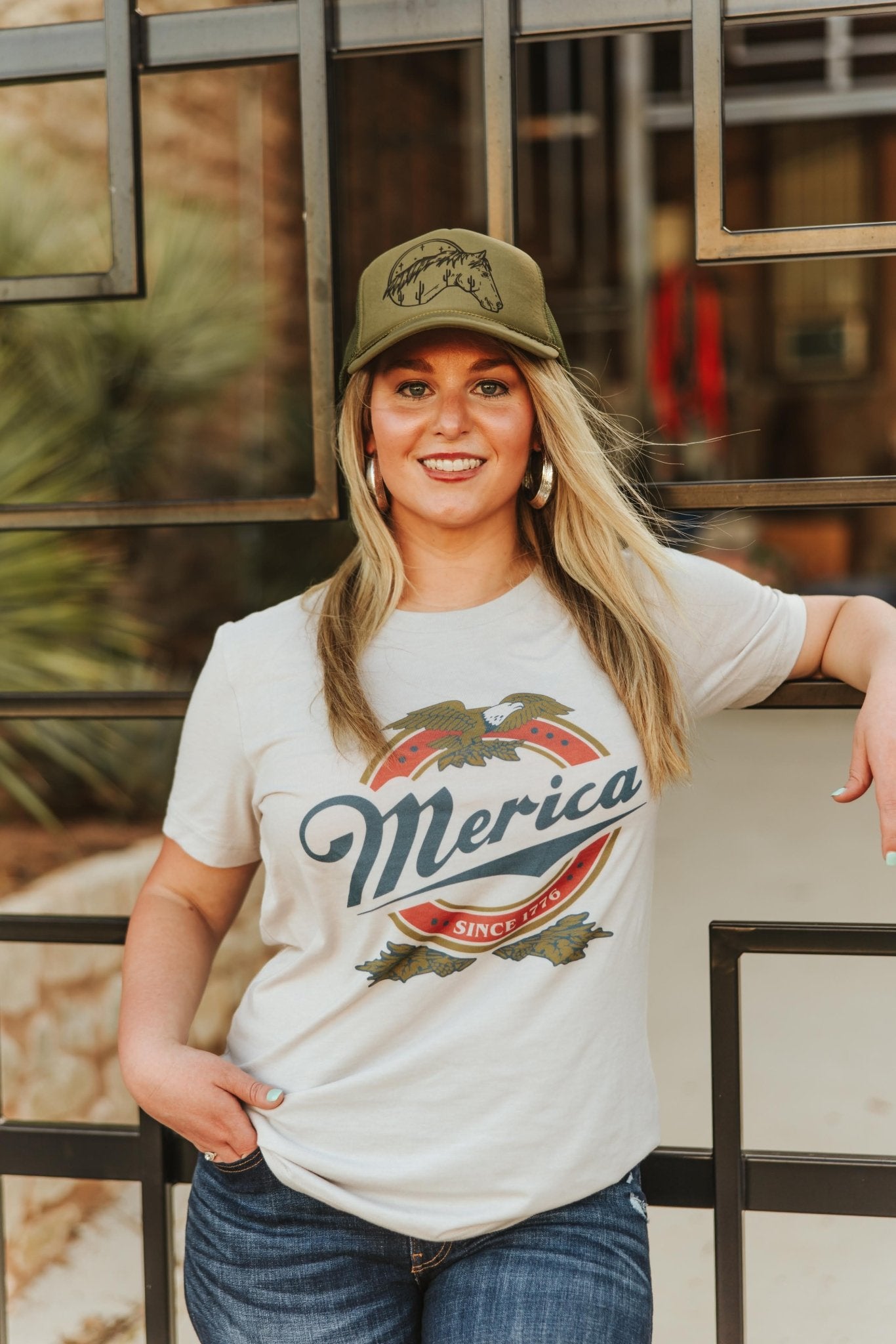 Desert Horse Trucker Hat