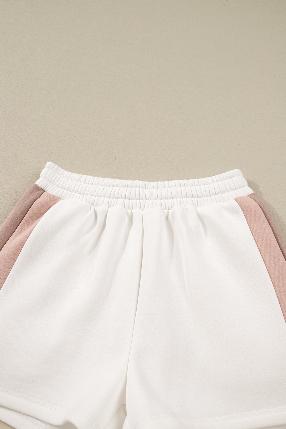 Colorblock Patchwork Top and Shorts Set