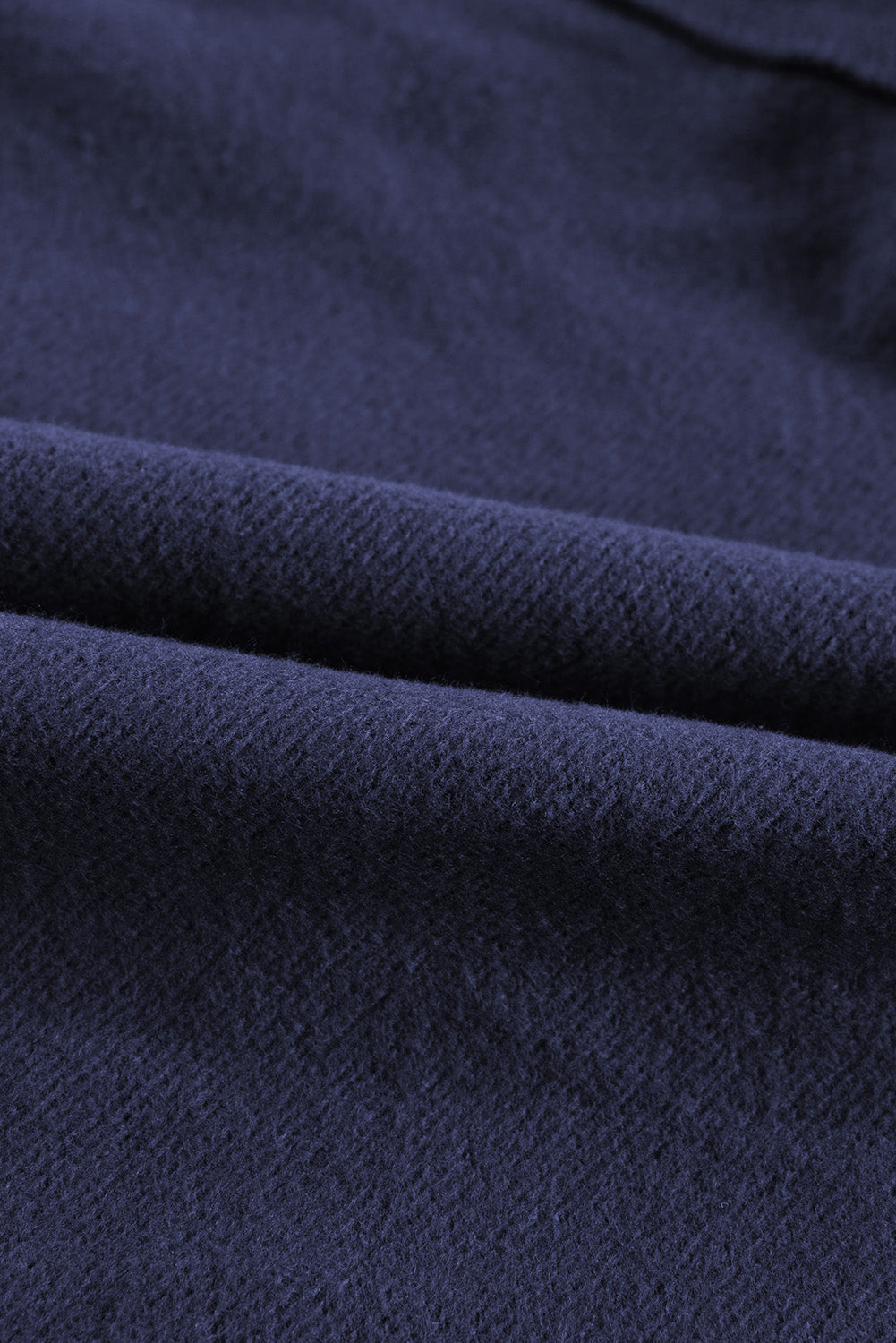 Solid Fleece-Lined Half-Zip Up Collar Sweatshirt