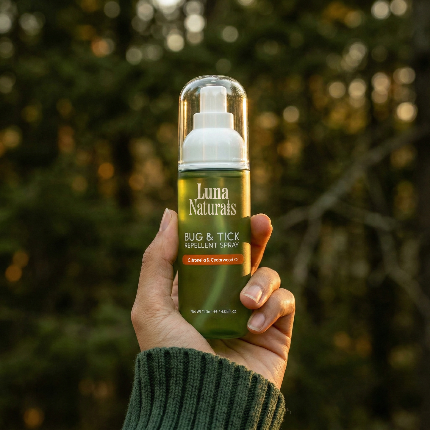 Natural Bug & Tick Repellent Spray — Citronella | 120ml