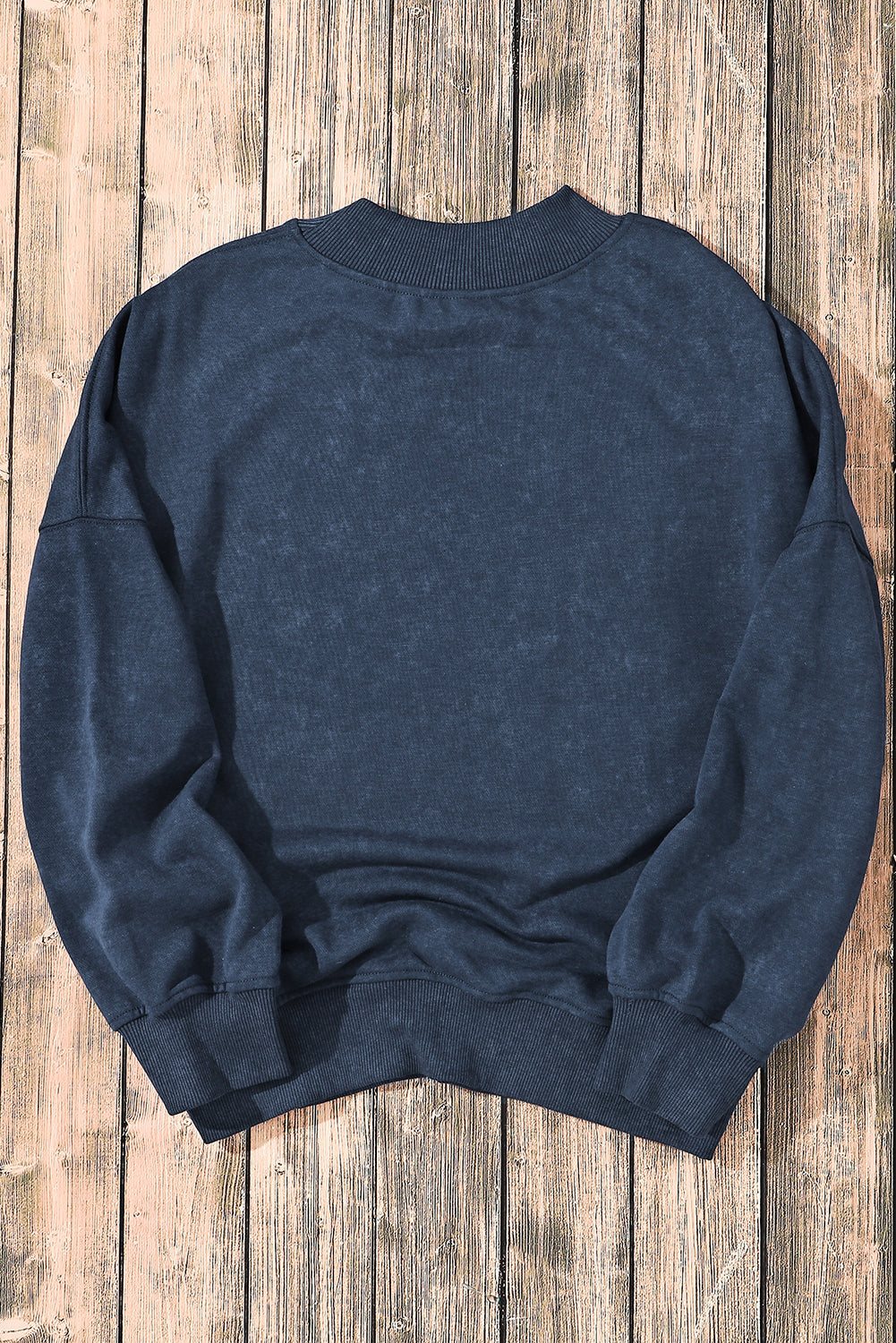 Mineral Wash Drop Shoulder Crewneck Sweatshirt