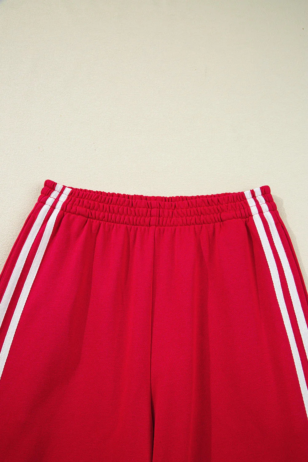 Varsity Stripe Detail Crewneck and Sweatpants Set