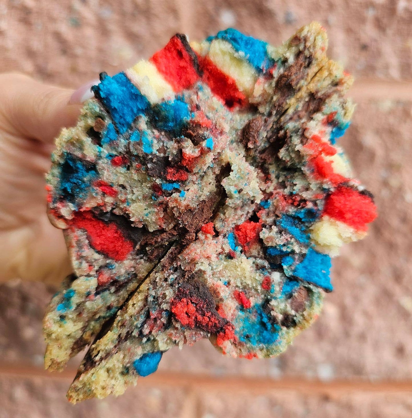 Rainbow Remix Patriotic by My Big Fat Cookie