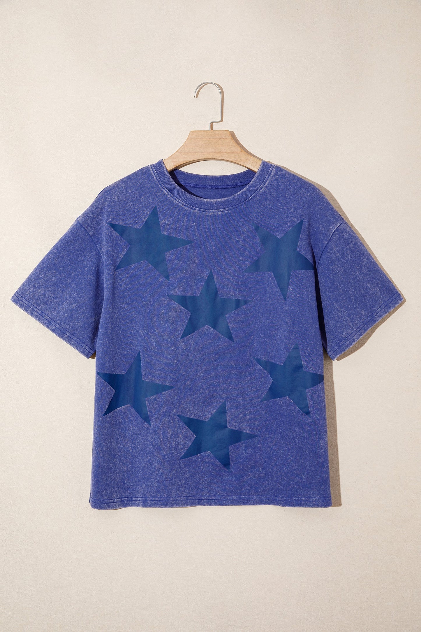 Star Mineral Wash Independence Day T-Shirt
