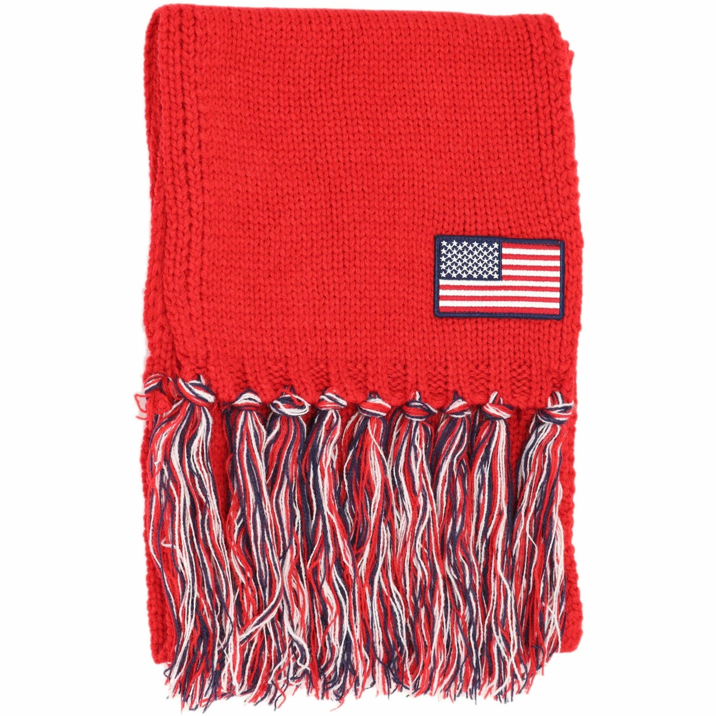 USA Scarf with Tassels SF2063