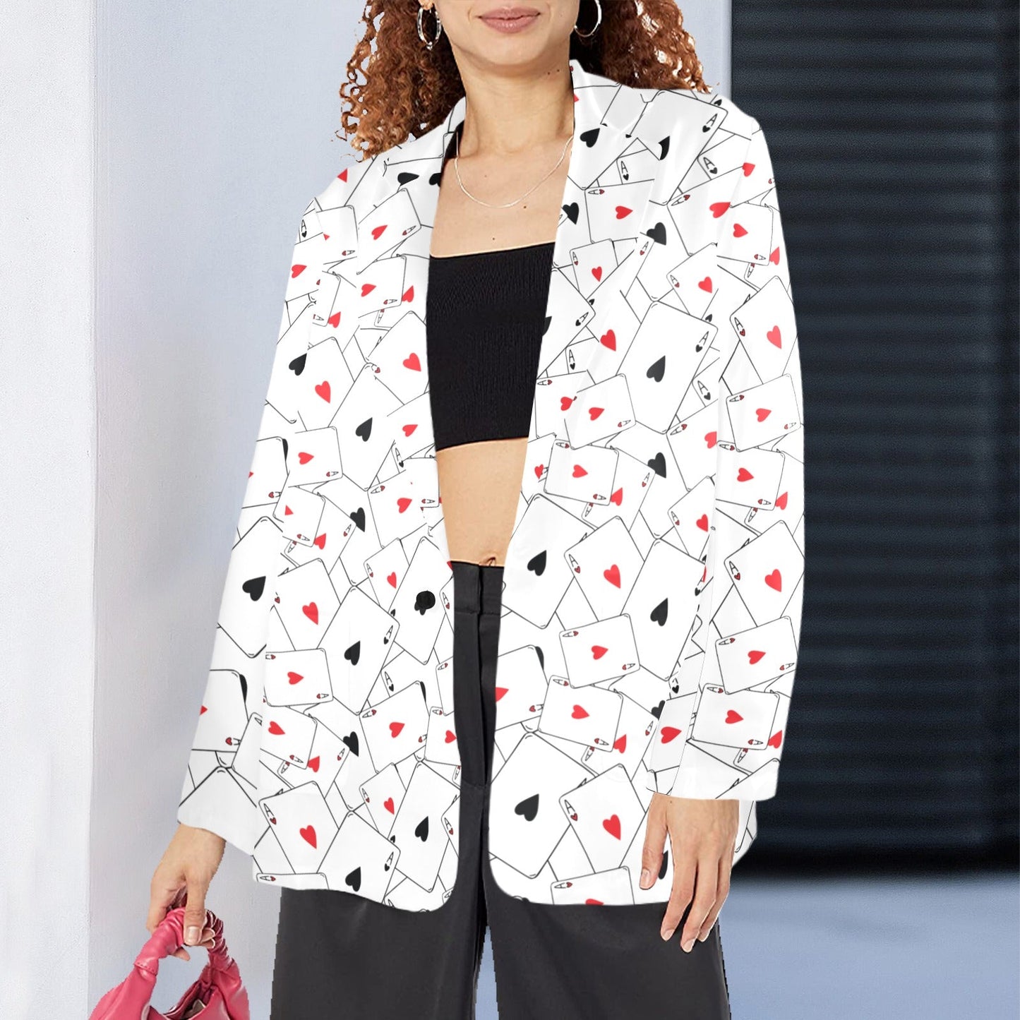 Vegas Blackjack Women's Western Blazer