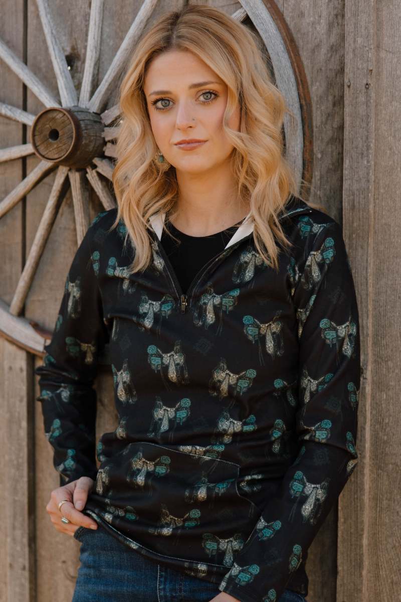 Southwest Saddle Pullover