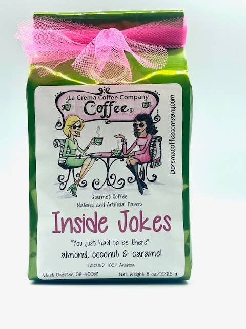 8oz Girlfriends Coffee in Decorative Bag