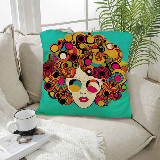 Disco Girl Pillow Case Made In America
