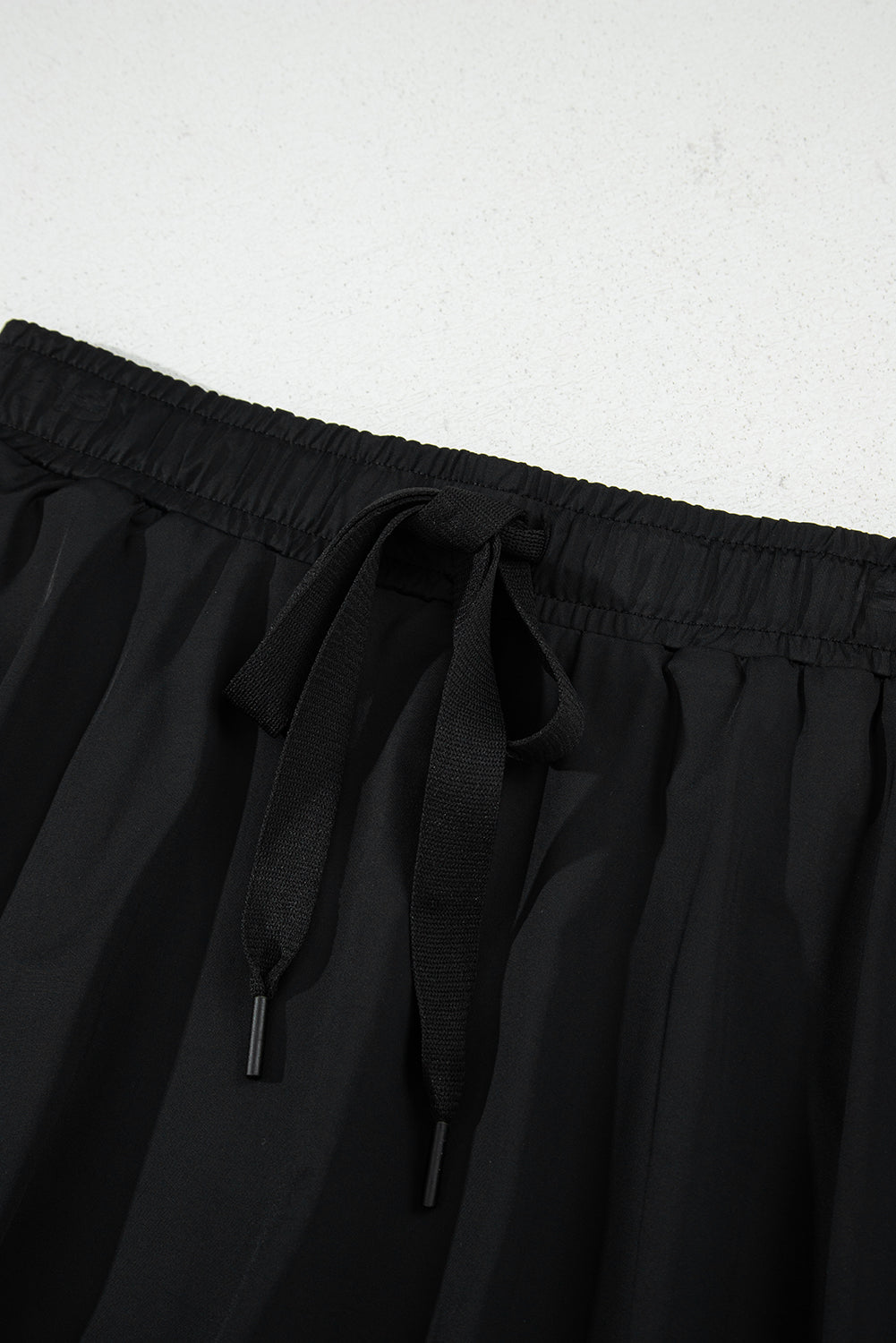 Drawstring Elastic Waistband Lined Tennis Skorts