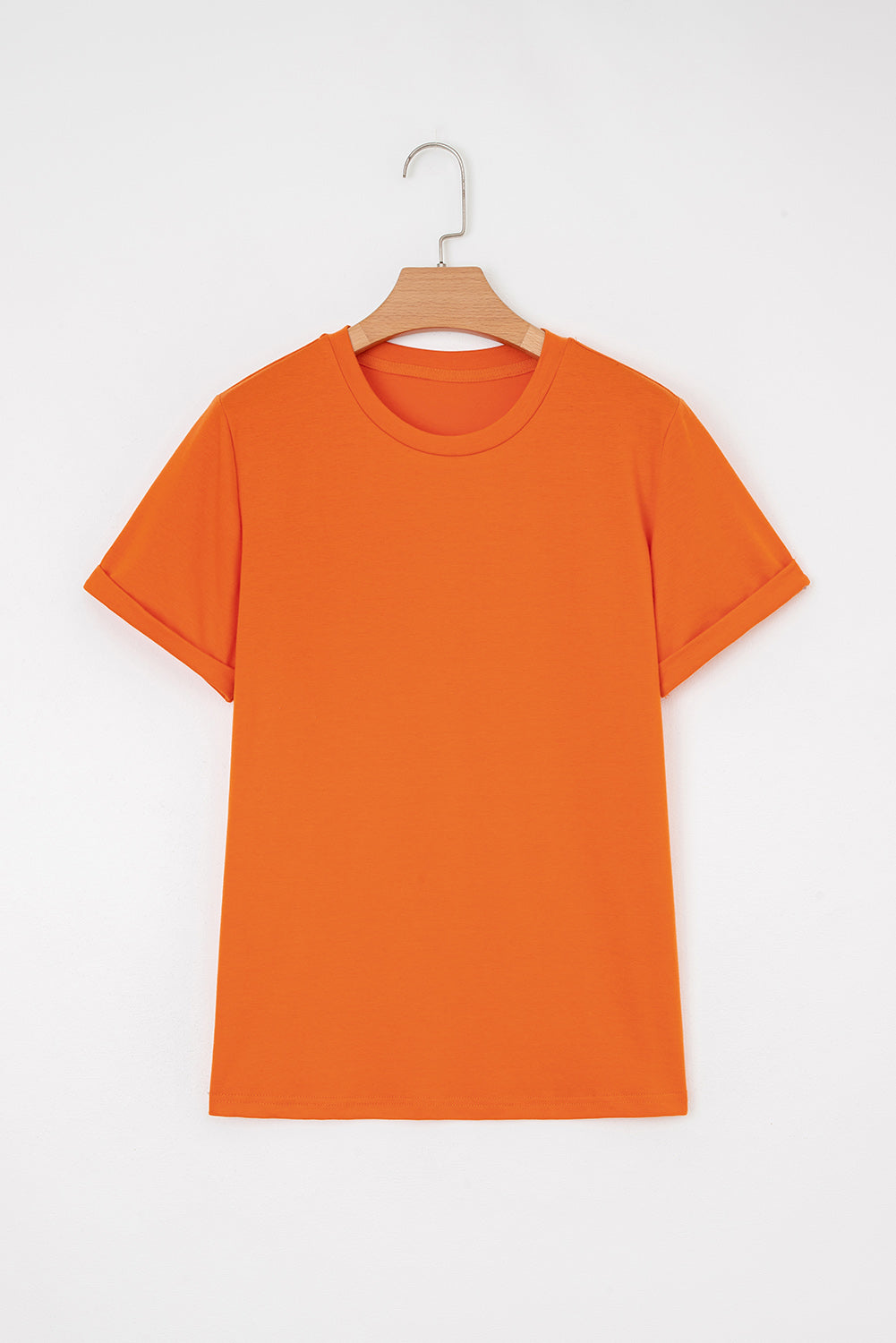 Plain Crew Neck Tee