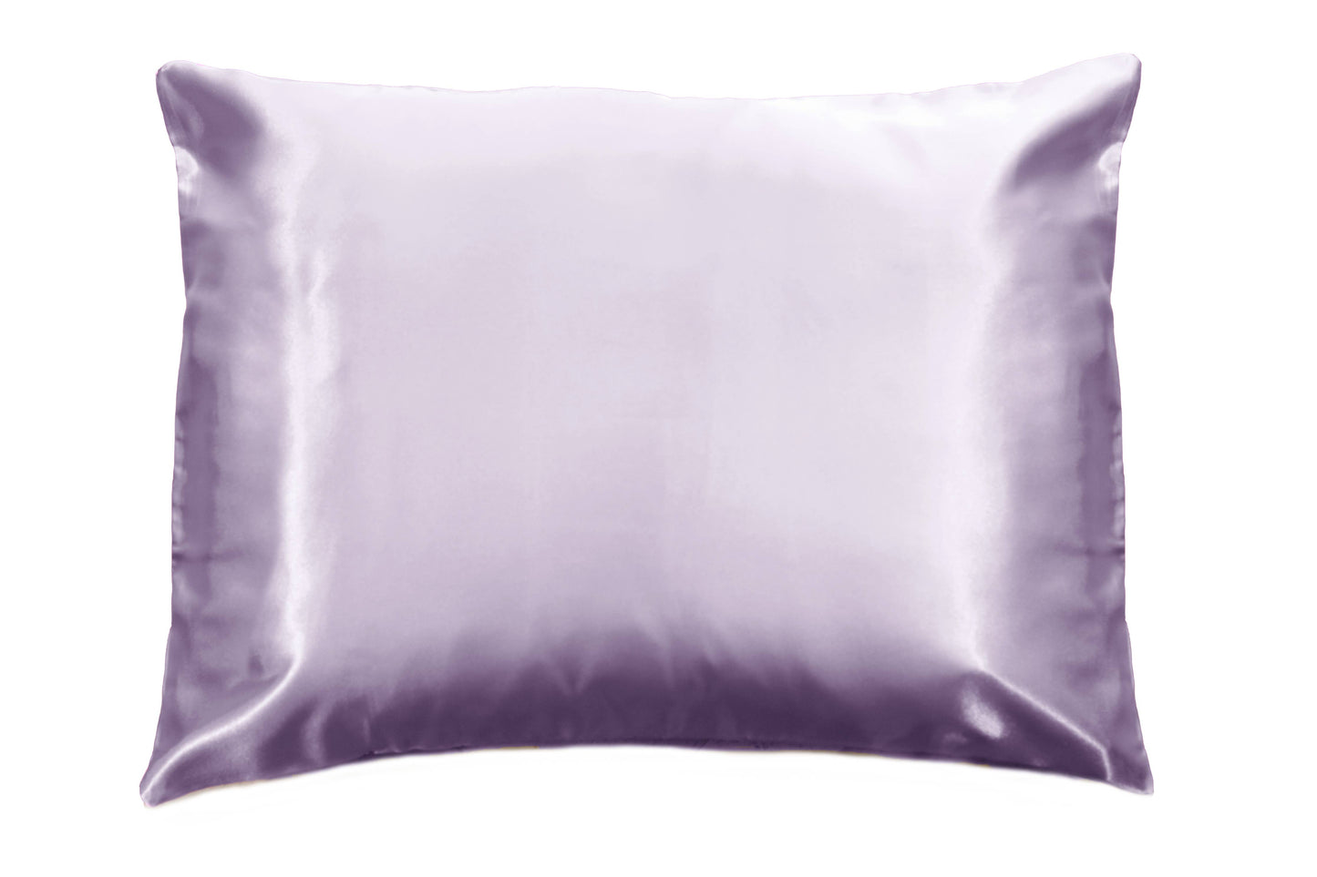 Pink Opalescent Gift Box with Bow - QN/STD Satin Pillowcase