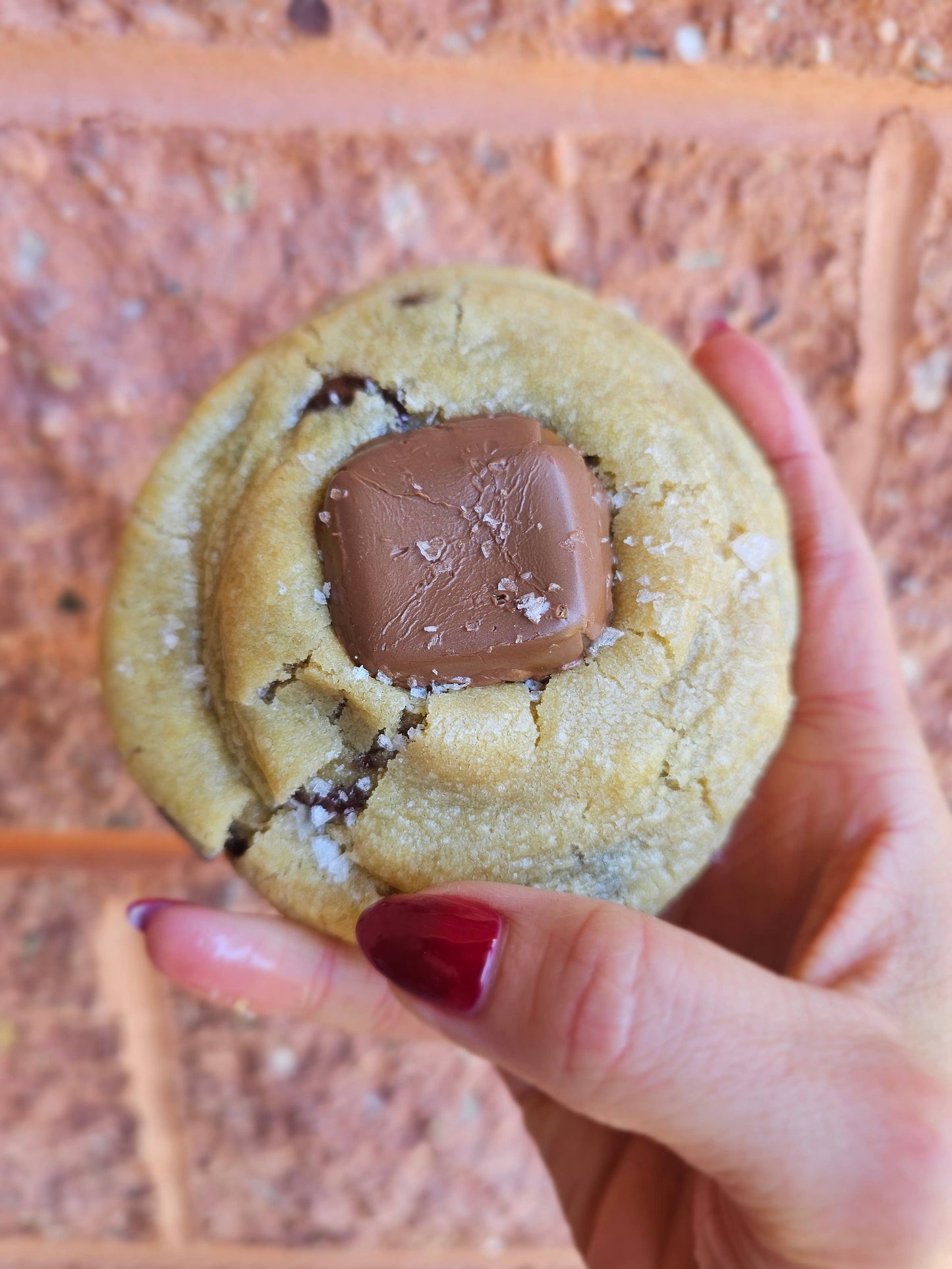STUFFED Salted Caramel (No Barcode/Nutritionals) by My Big Fat Cookie