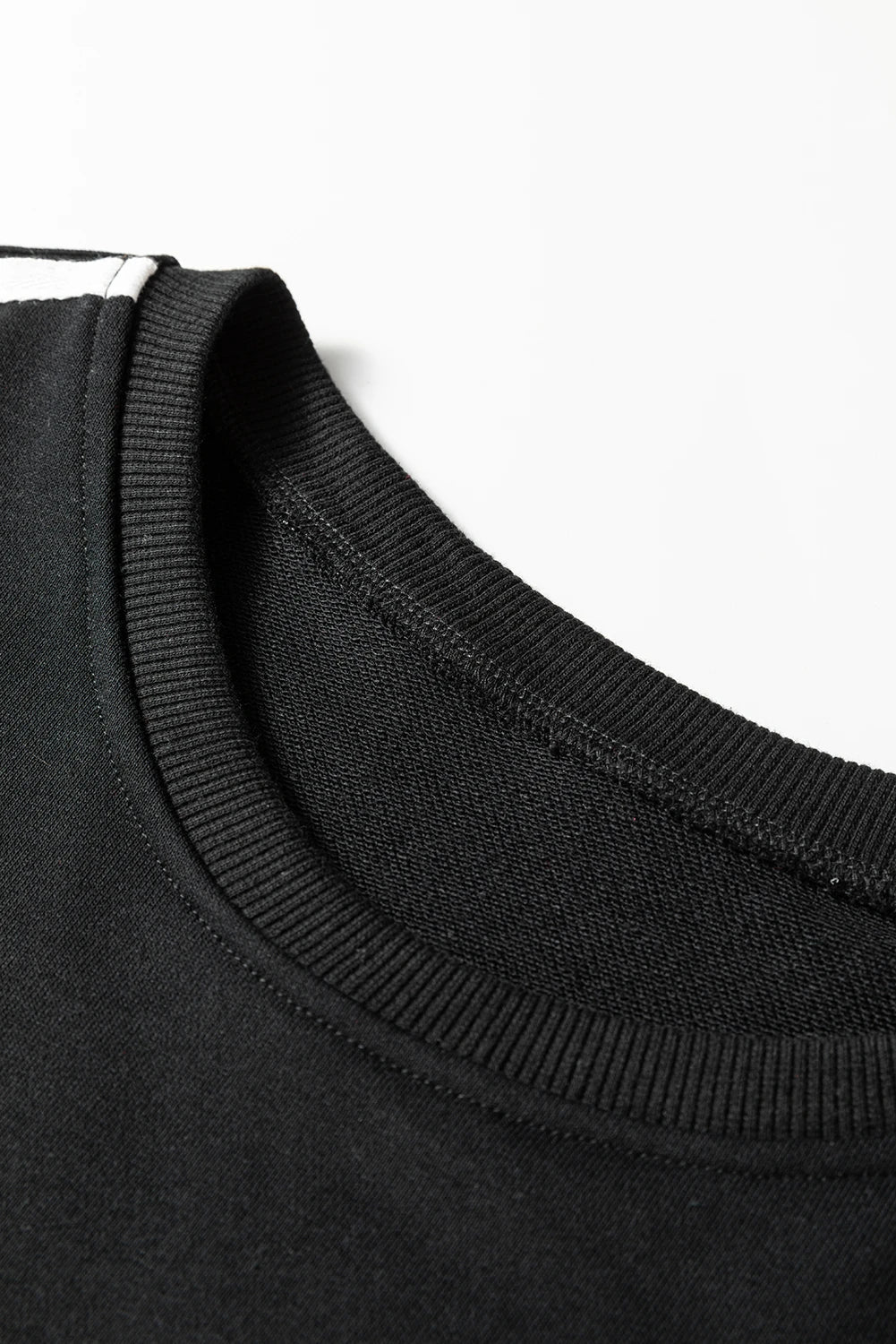Varsity Stripe Detail Crewneck and Sweatpants Set