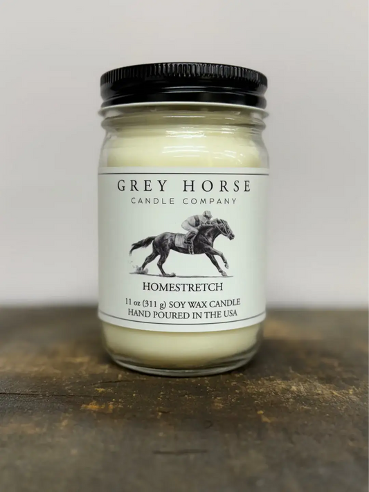 Homestretch - Trot It Forward Collection by Grey Horse  Candle Co