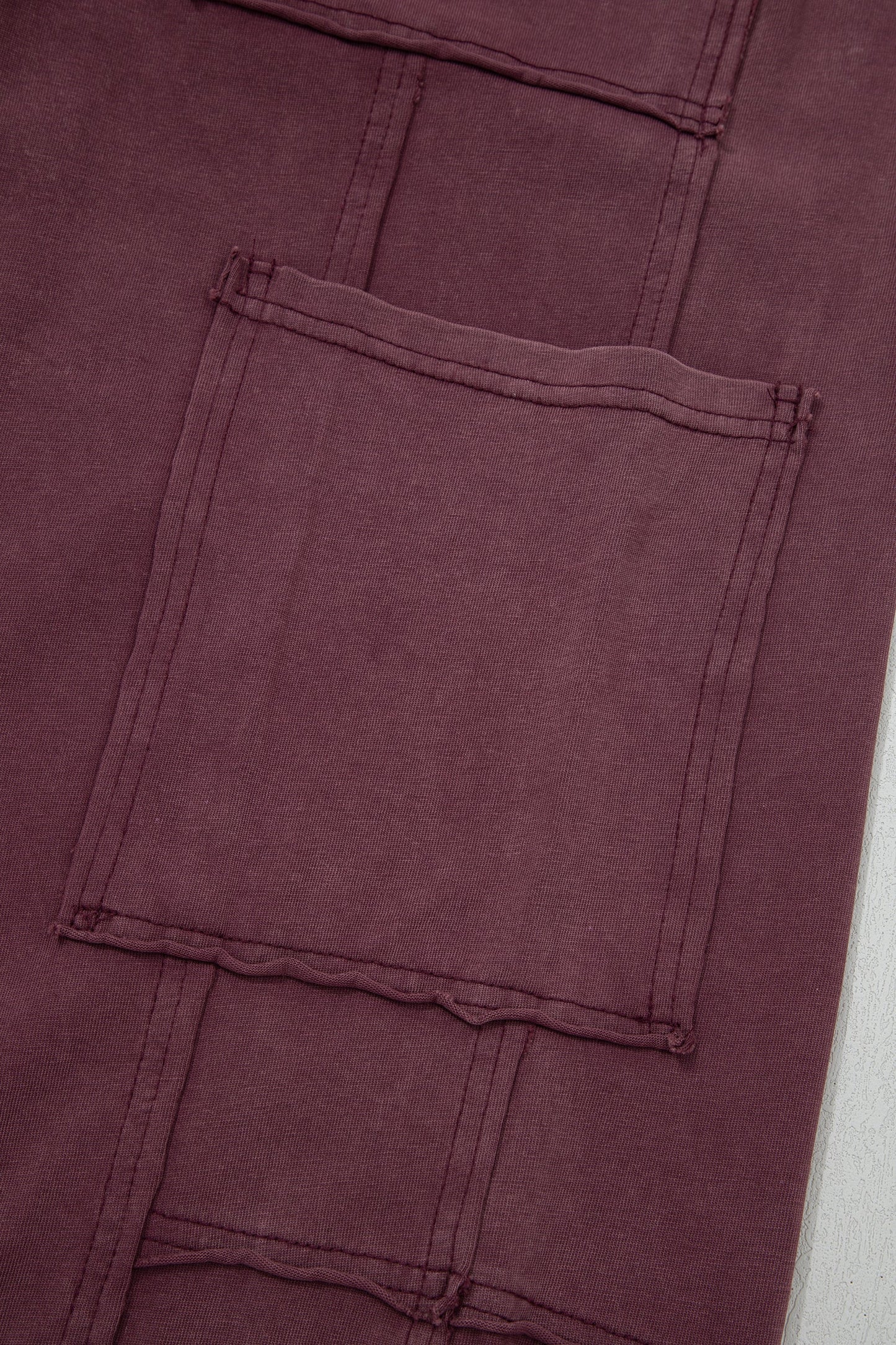 Mineral Wash Cargo Patch Pocket Utility Sweatpants
