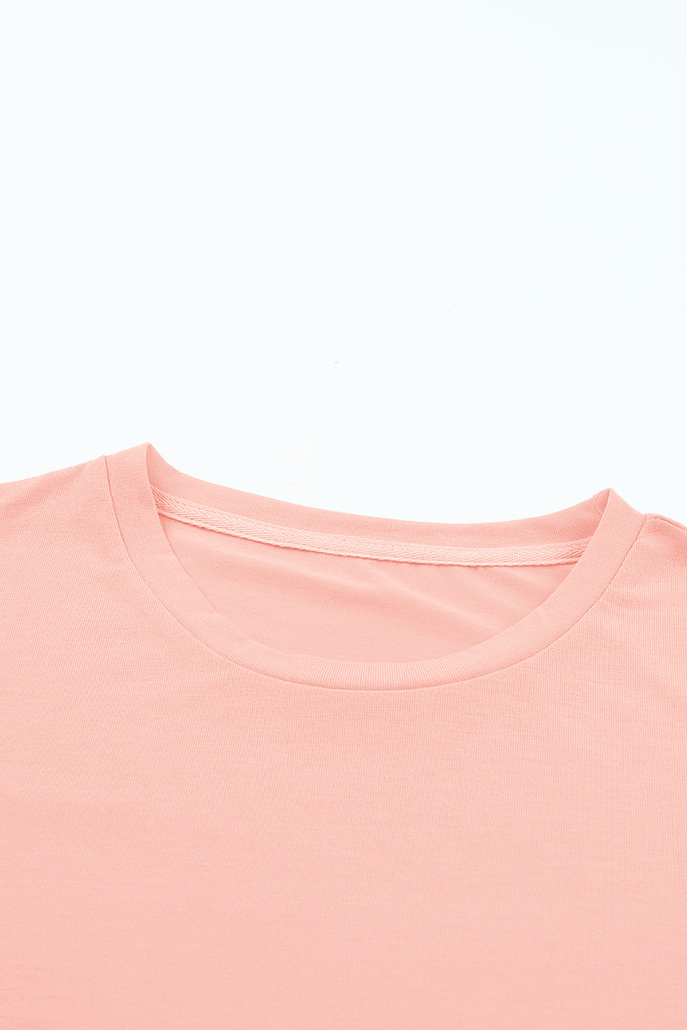 Plain Crew Neck Tee