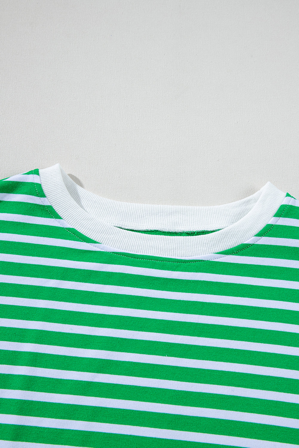 Stripe Cap Sleeve Tee and Shorts Set