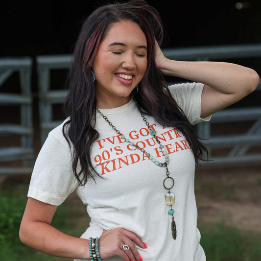90’s Country Heart Soft Graphic Tee