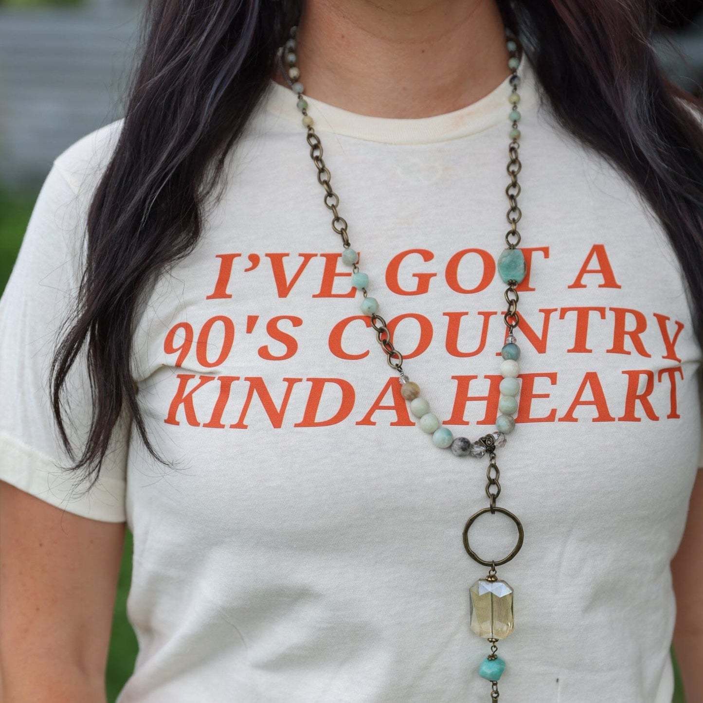 90’s Country Heart Soft Graphic Tee