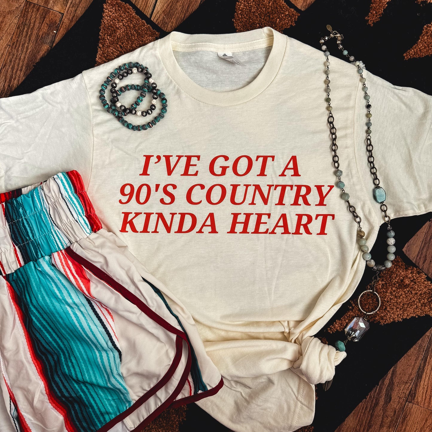 90’s Country Heart Soft Graphic Tee