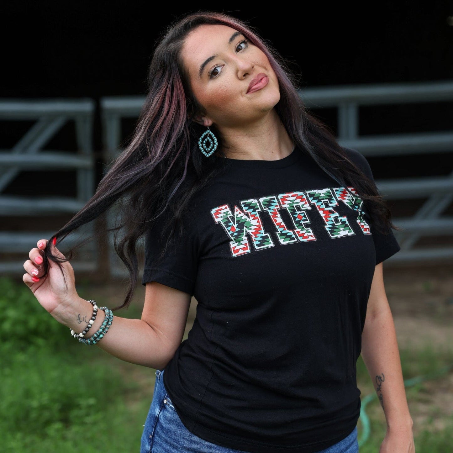 Aztec Wifey Soft Graphic Tee