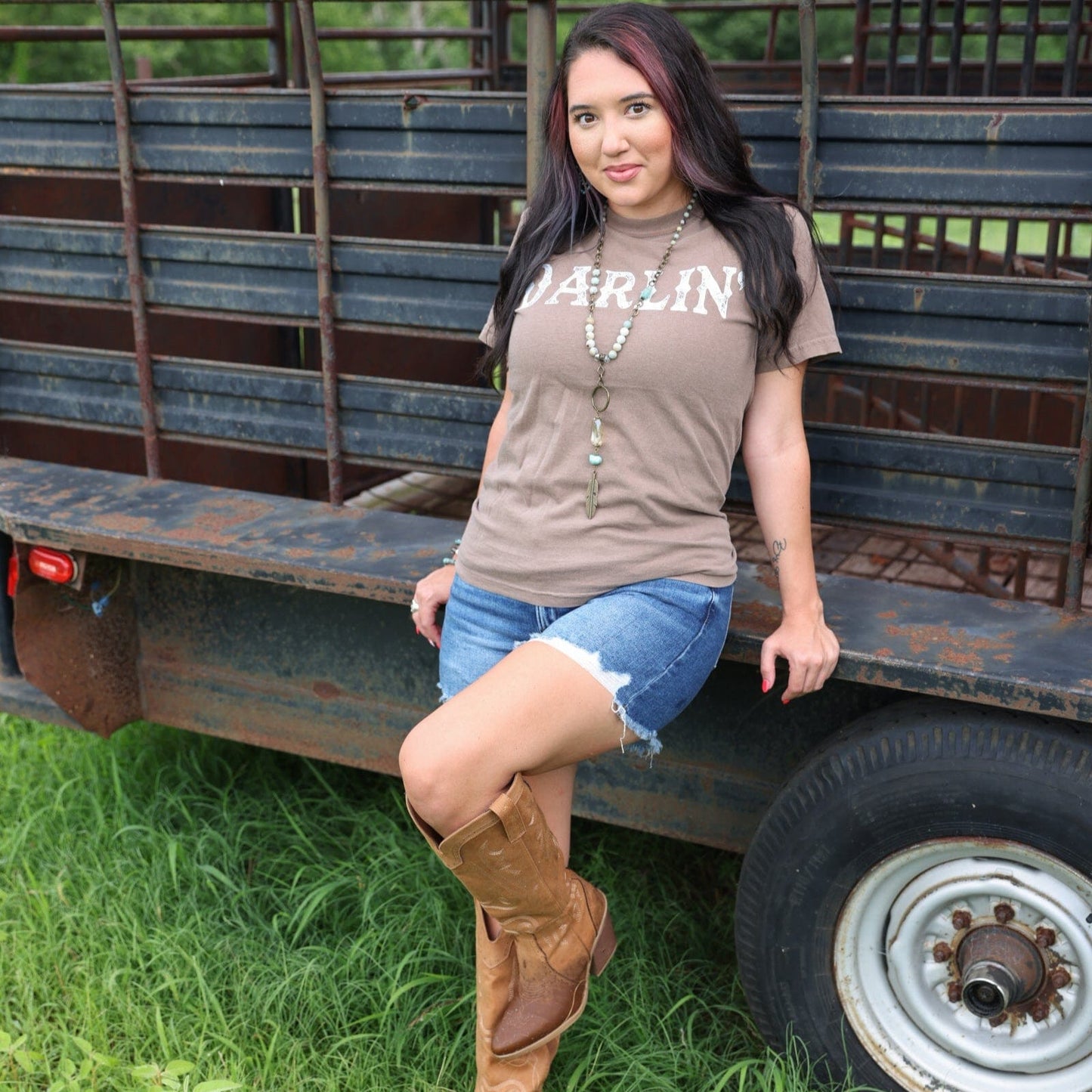 Darlin’ Western Soft Graphic Tee