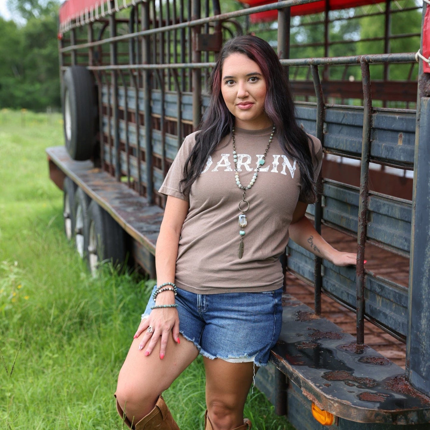 Darlin’ Western Soft Graphic Tee
