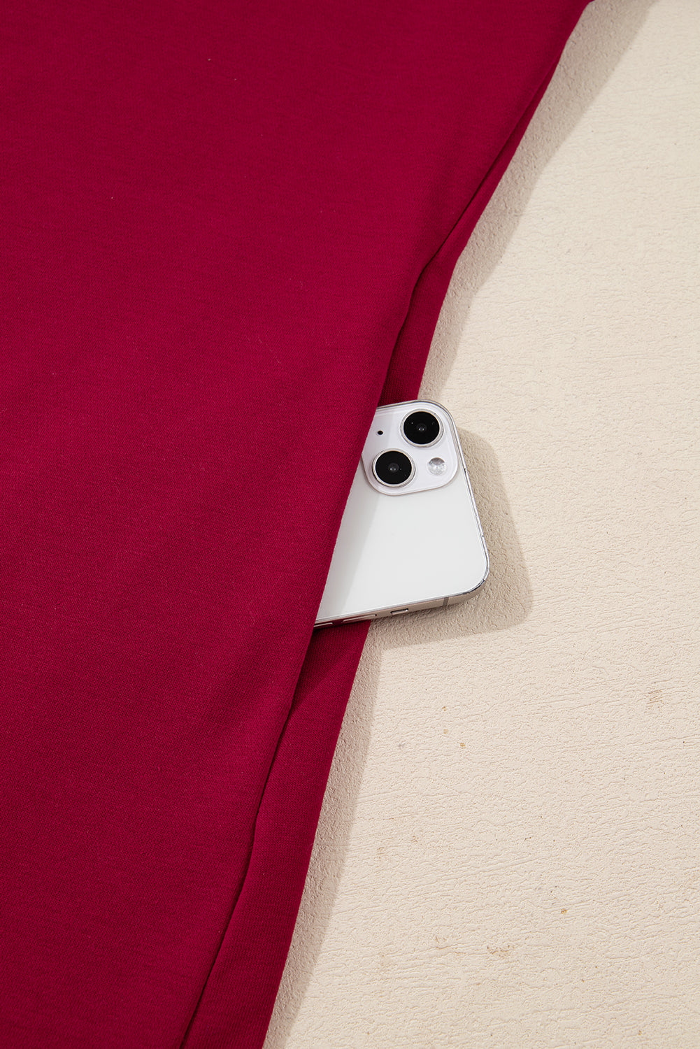 Contrast Stripe Bow Drop Shoulder Sweatshirt Dress