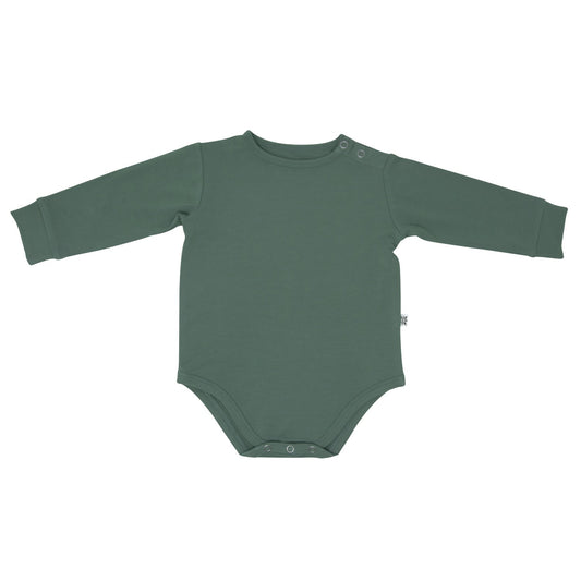 Hunter Green Long Sleeve Bodysuit