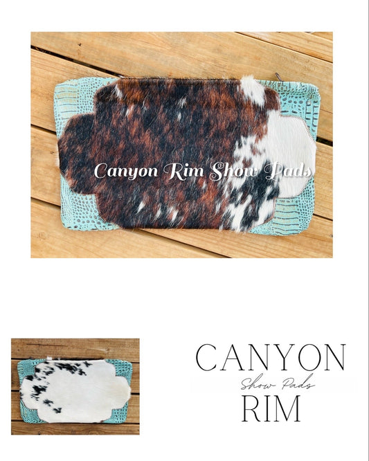 Leather cowhide pillow