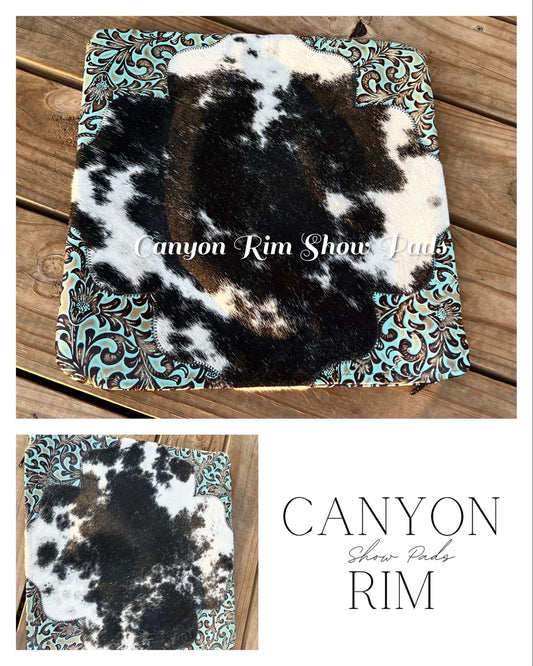 Leather cowhide pillow