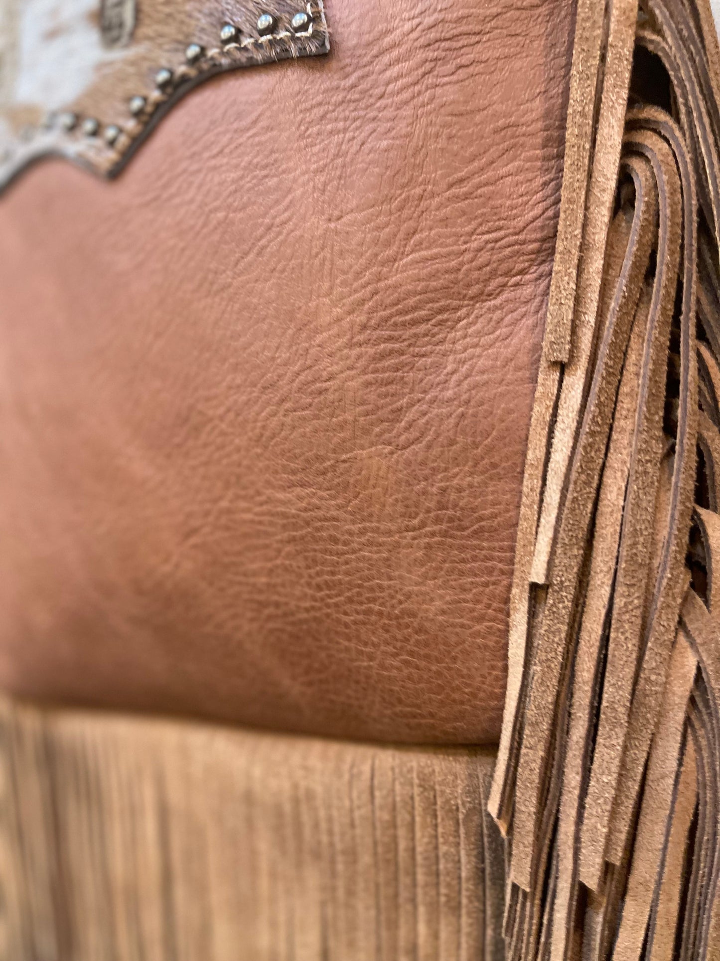 Cowhide Tri Cross Crossbody