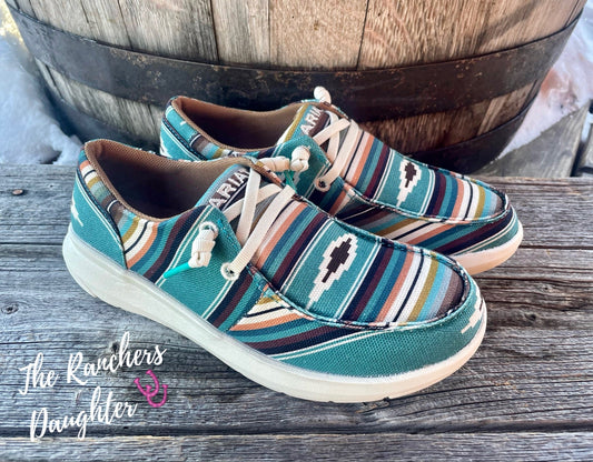 Ariat Turquoise Serape Hilo