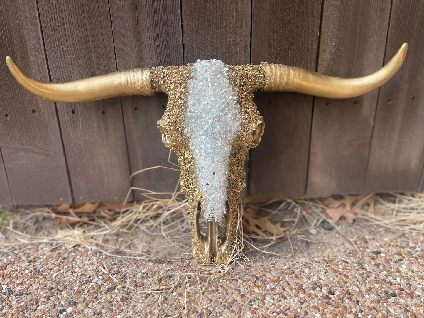 Diana Gold Custom Cowskull - message to order