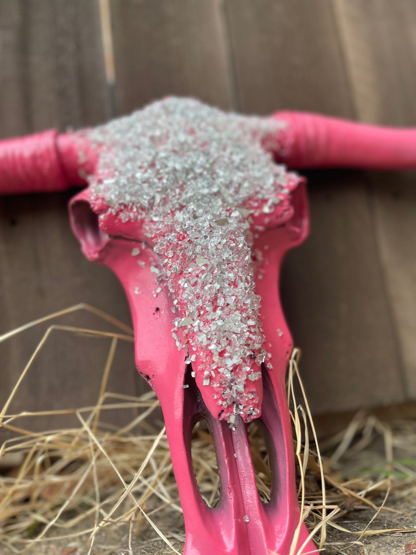 Matel Pink Cowskull - message to order