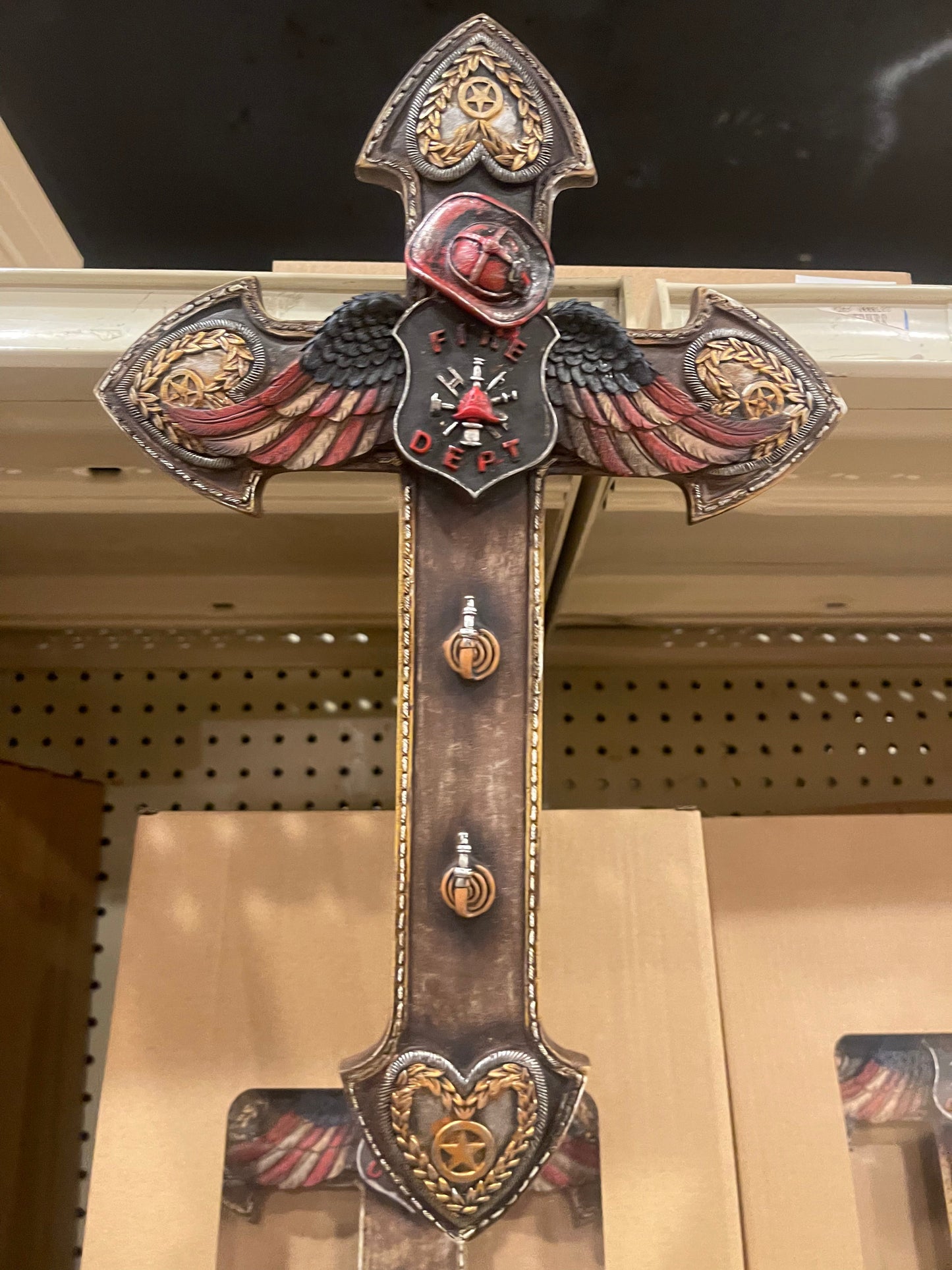 Fireman Firefighter Cross