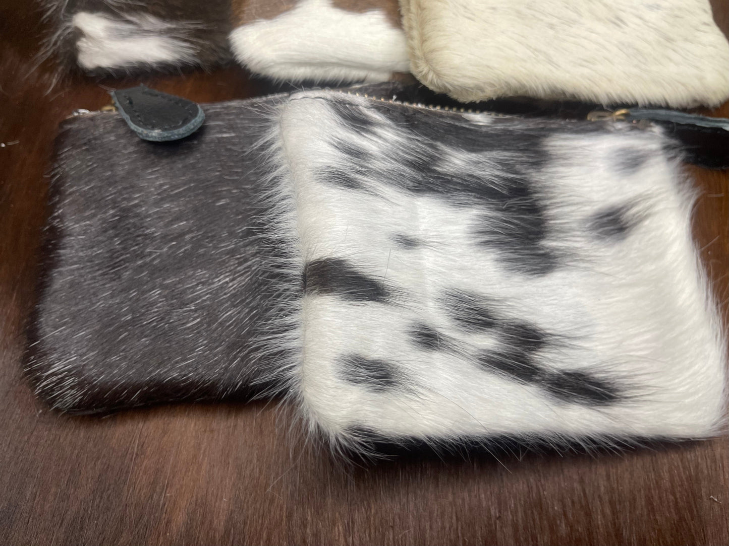 Cowhide Coin Purses