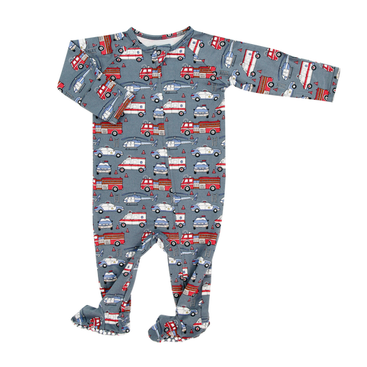 Ironman Zipper Footie