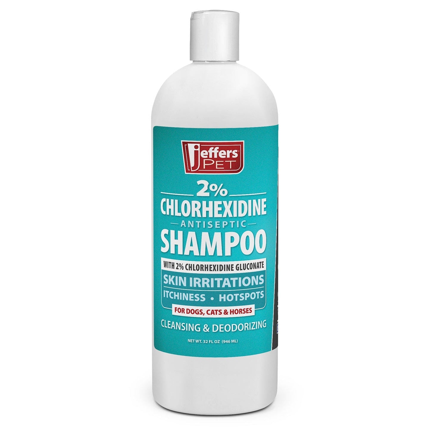 Jeffers Medicated 2% Chlorhexidine Shampoo for Dogs, Cats & Horses
