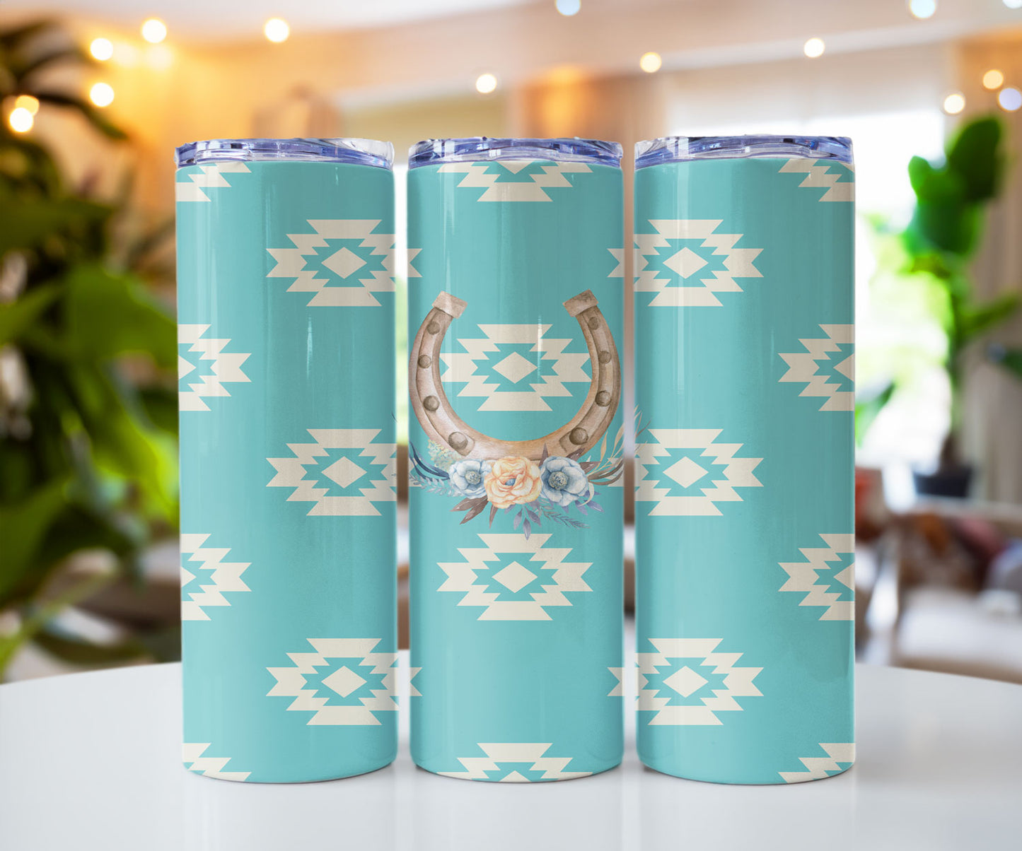 Southwest Style Stainless Steel Tumblers 20 oz