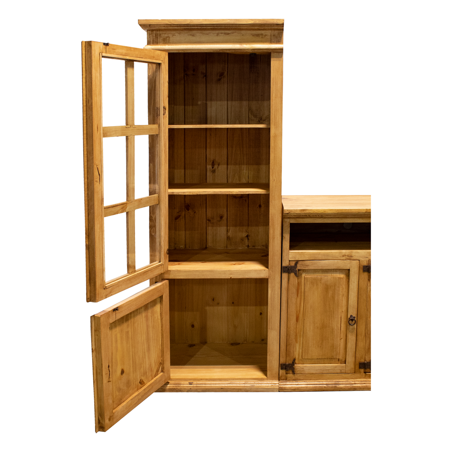 Santa Rita Rustic Entertainment Center