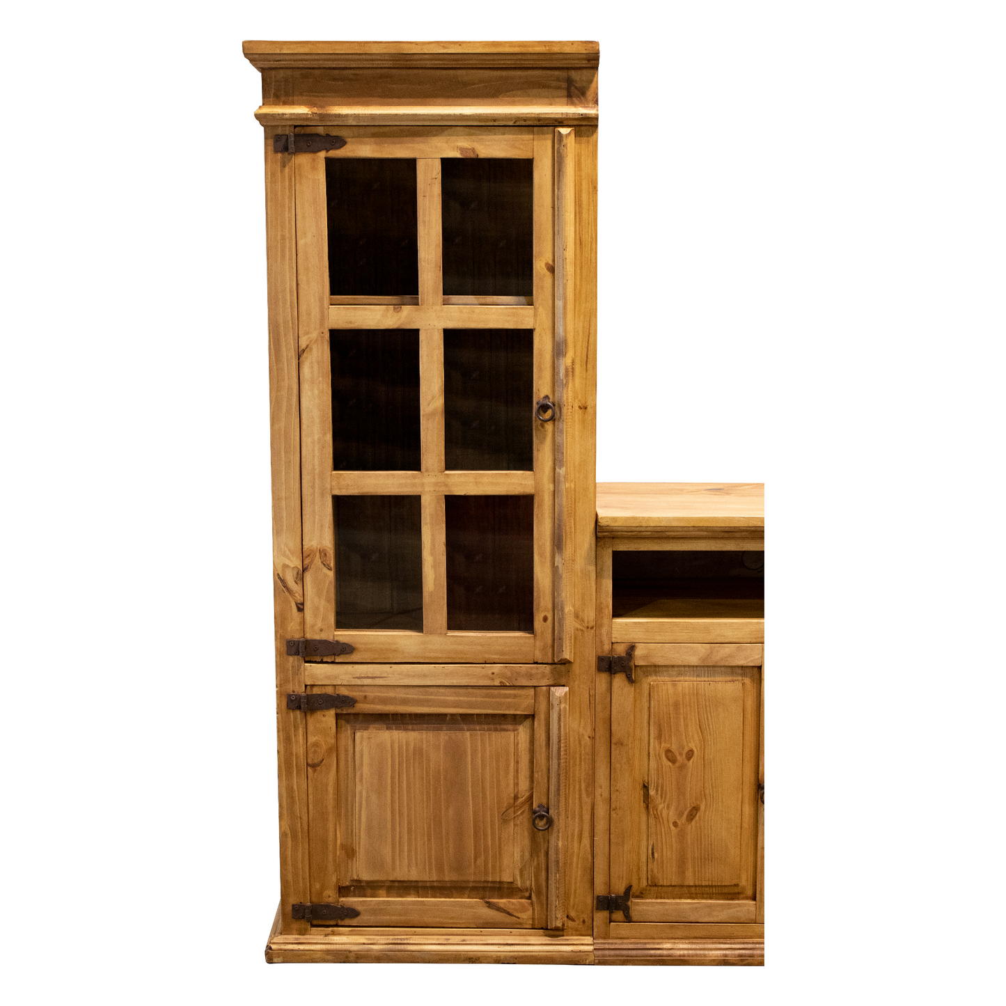 Santa Rita Rustic Entertainment Center